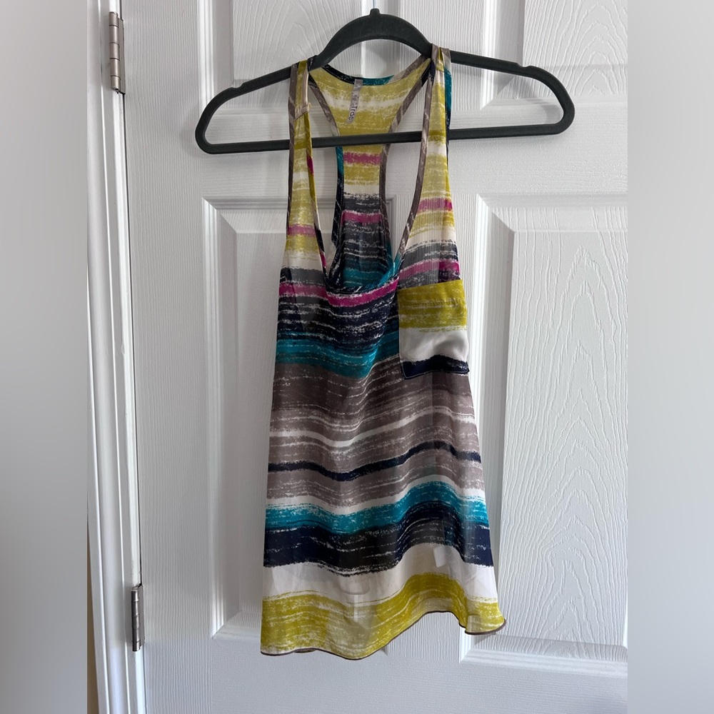 Trac top in size M. Great condition, soft, semi see through material.